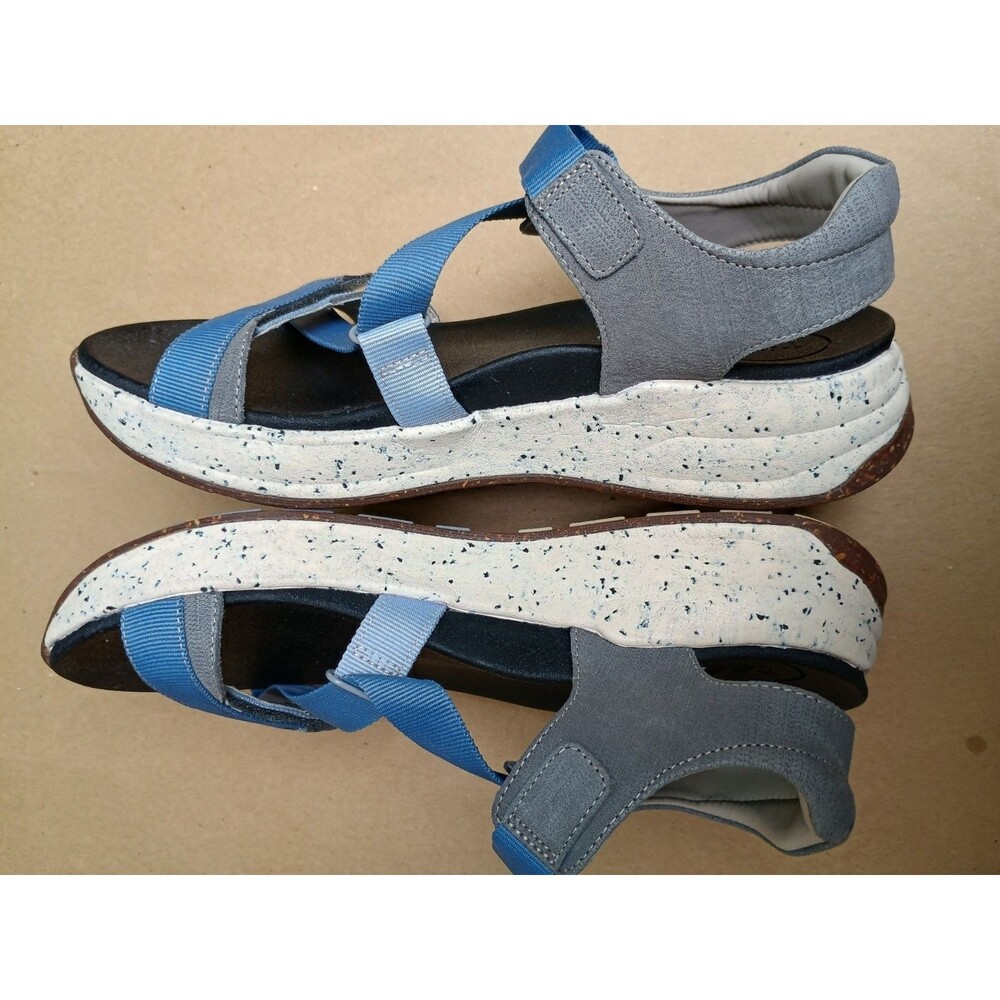Taos Super Z Sandals Womens Size 11 Blue Multi Adjustable Casual Comfort Water - Picture 7 of 9